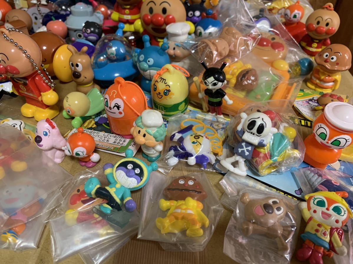 アンパンマン 大量セット くっつくんです アンパンマン指人形