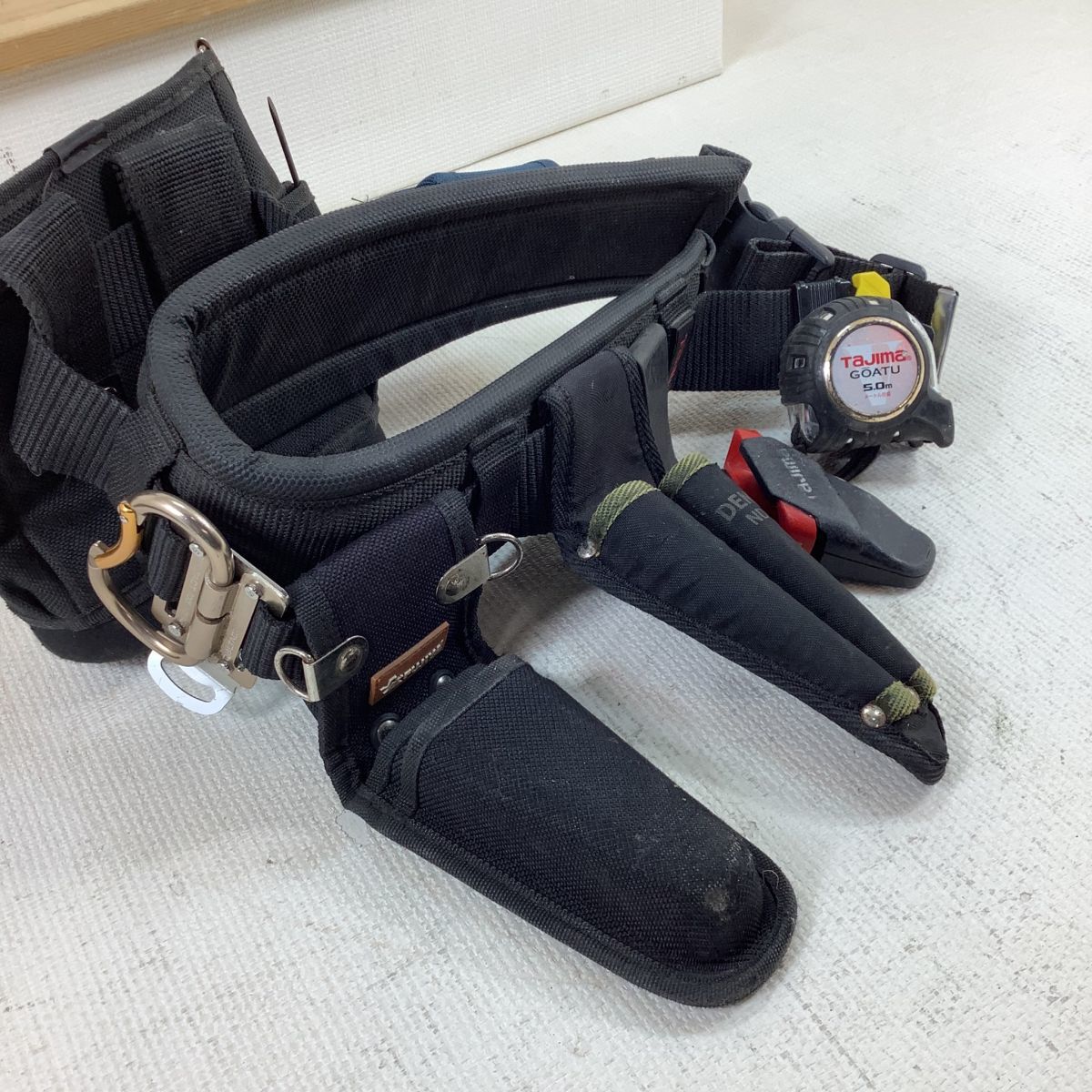 A5028【中古】工具15kg ＋ 腰袋 おまとめセット □水道・配管系工具 