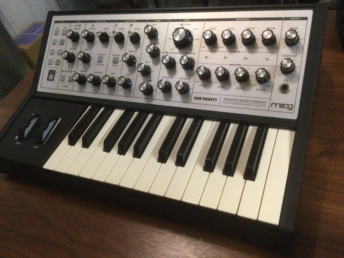 moog SUB PHATTY 美品 アナログシンセサイザー SUB moog PHATTY 