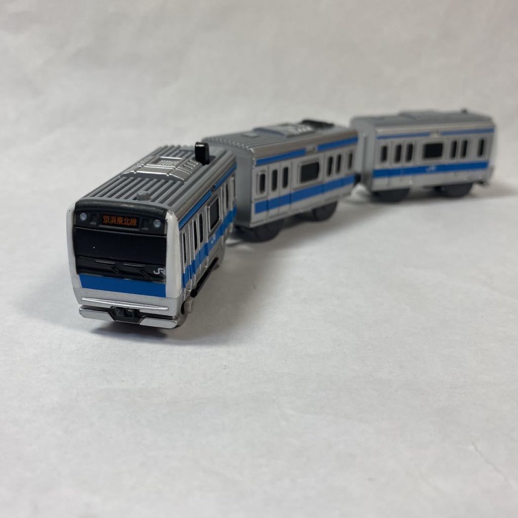 カプセルプラレール E233系 京浜東北線 3両編成セット(カプセル 
