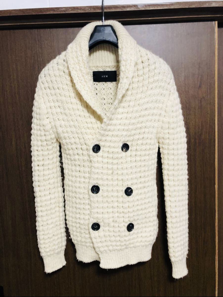 大人の余裕 Akm English Wool ビッグ ワッフル ショールカラー カーディガン P コート イングリッシュウール 定価85 800円 ジャケット その他 売買されたオークション情報 Yahooの商品情報をアーカイブ公開 オークファン Aucfan Com