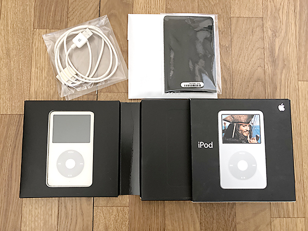 iPod 第5世代 第2期 MA444J/A 30GB（白） オーディオ機器 アップル