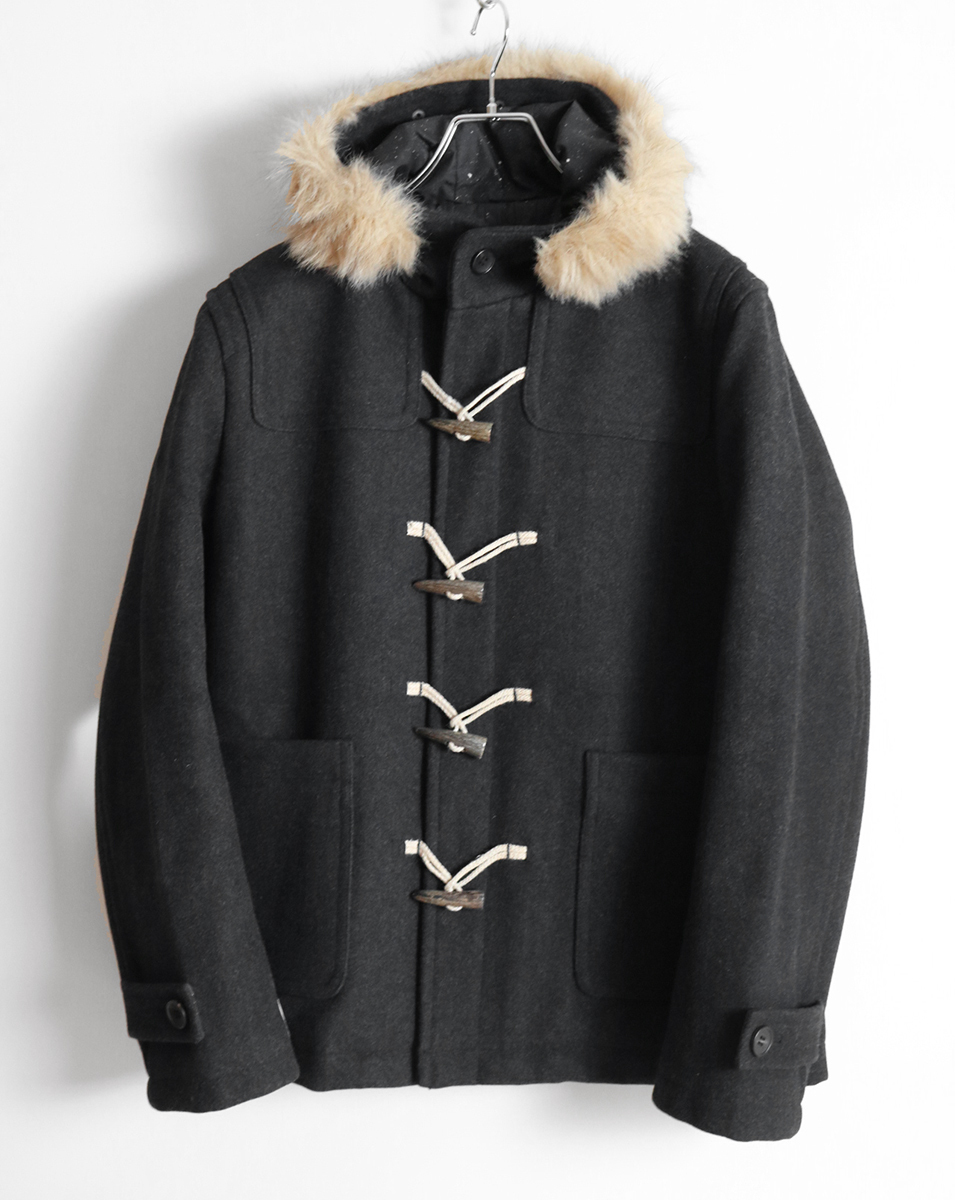 ソフネット ダッフルコート SOPHNET. ◇ ファー付 ダッフルコート M 