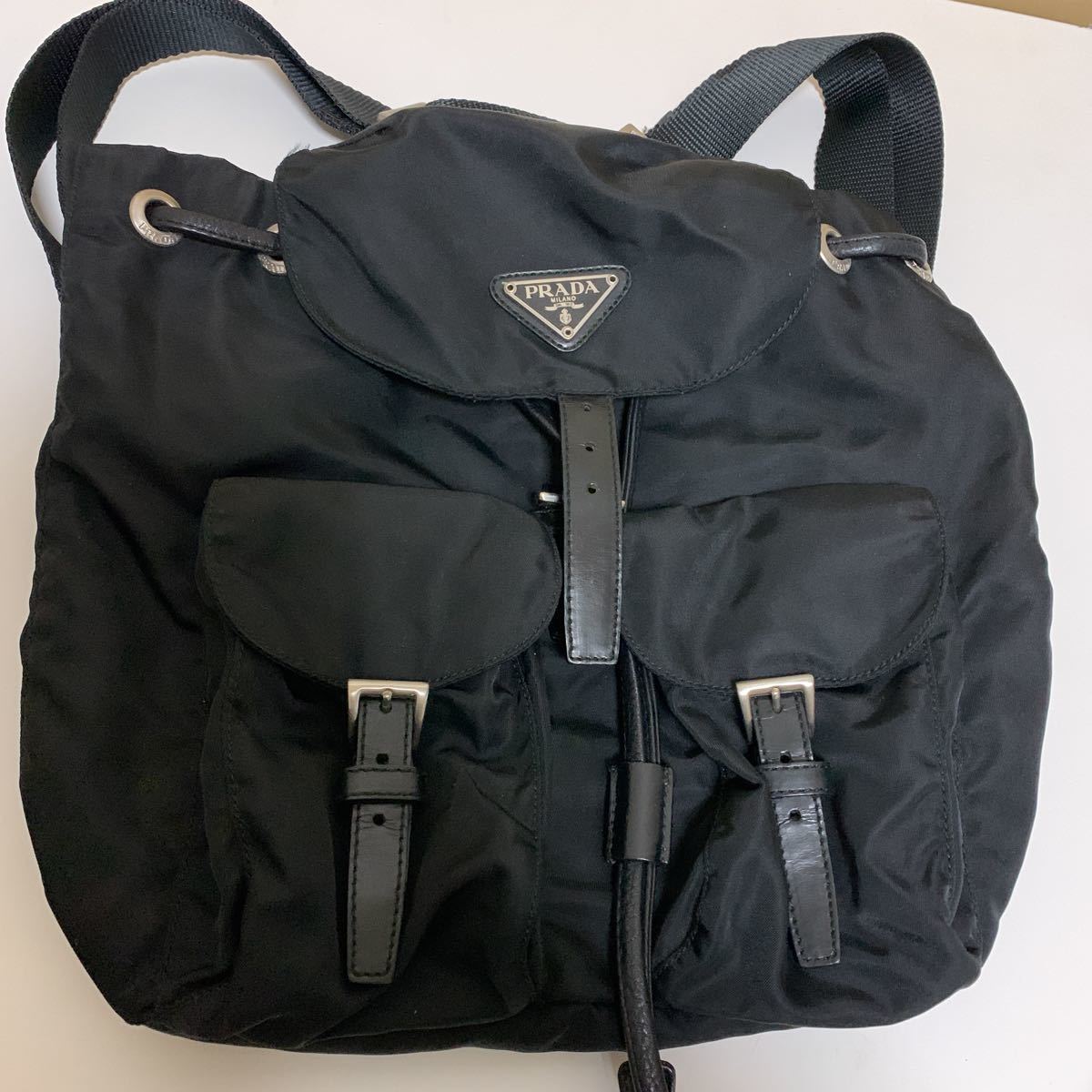 美品 PRADA プラダ ナイロンリュック リュックサック バック 美品 PRADA プラダ ナイロンリュック リュックサック バック