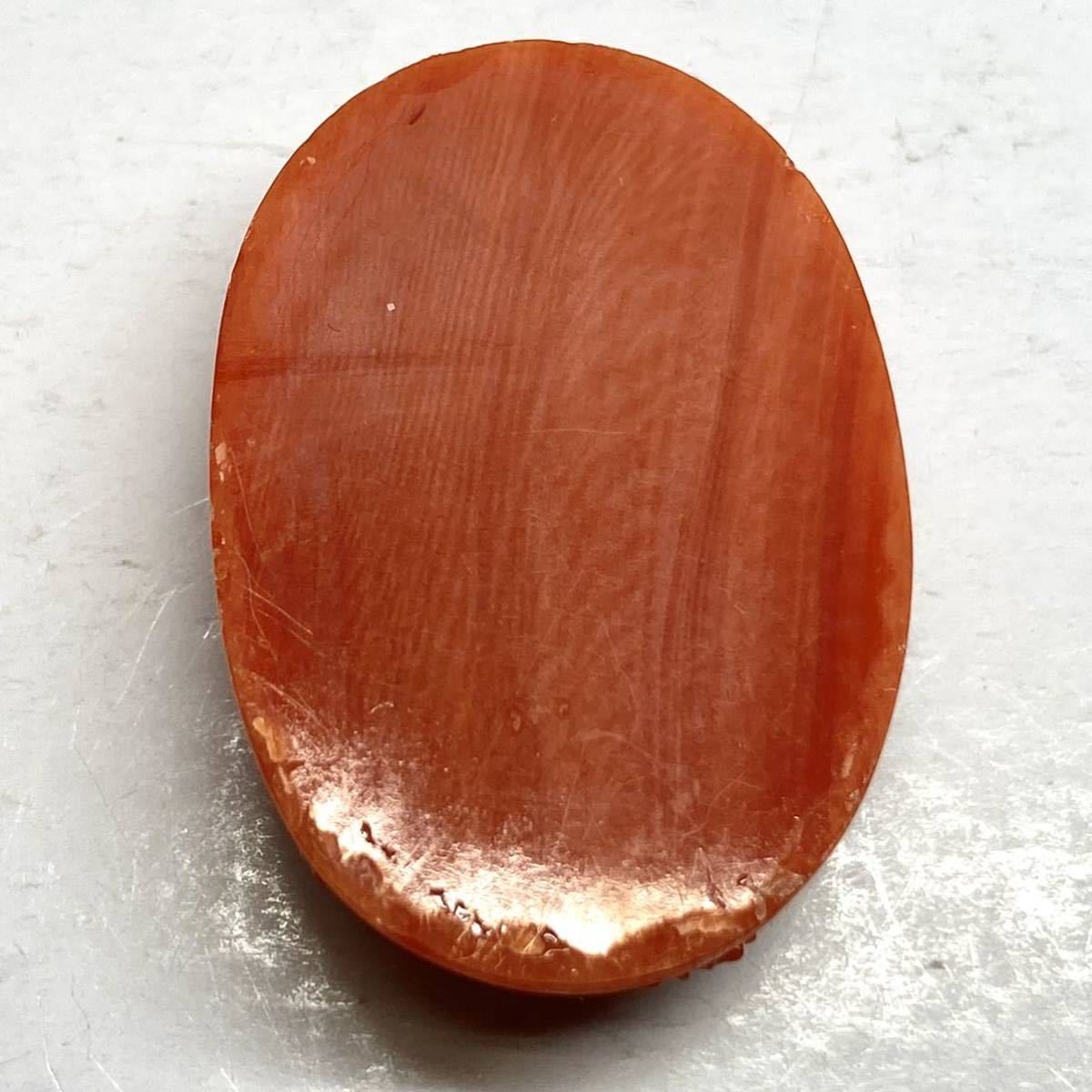 彫刻!!□天然本珊瑚 10.3g(51.5ct)□34.2×23.6×9.7