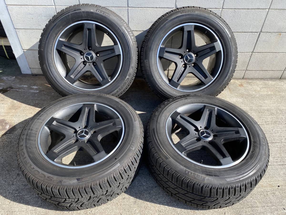 AMG メルセデスベンツ 19インチ 5本スポーク ブラック W463 G350 