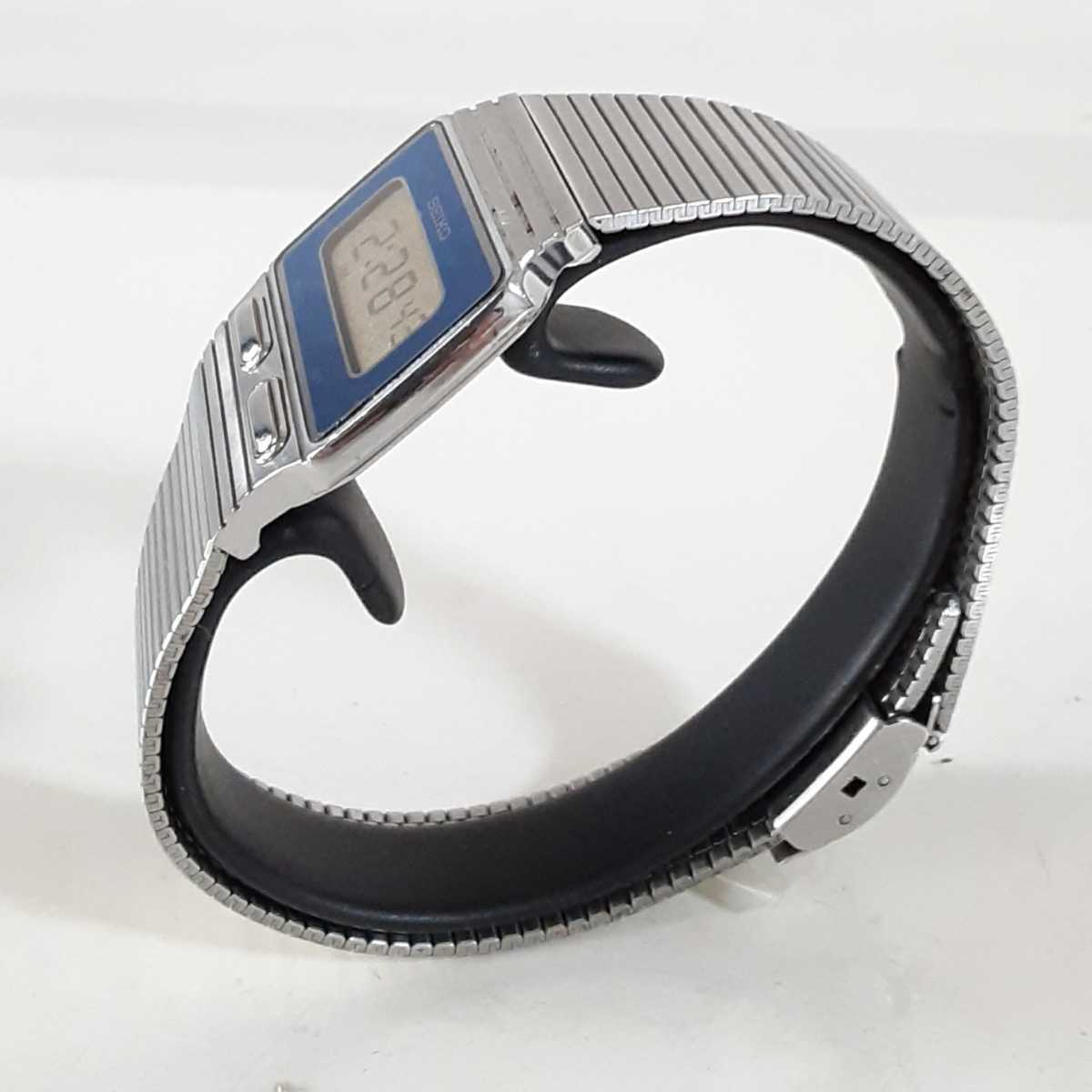 ジャンク SEIKO セイコー デッドストック デジタル 腕時計 LC クロノ 