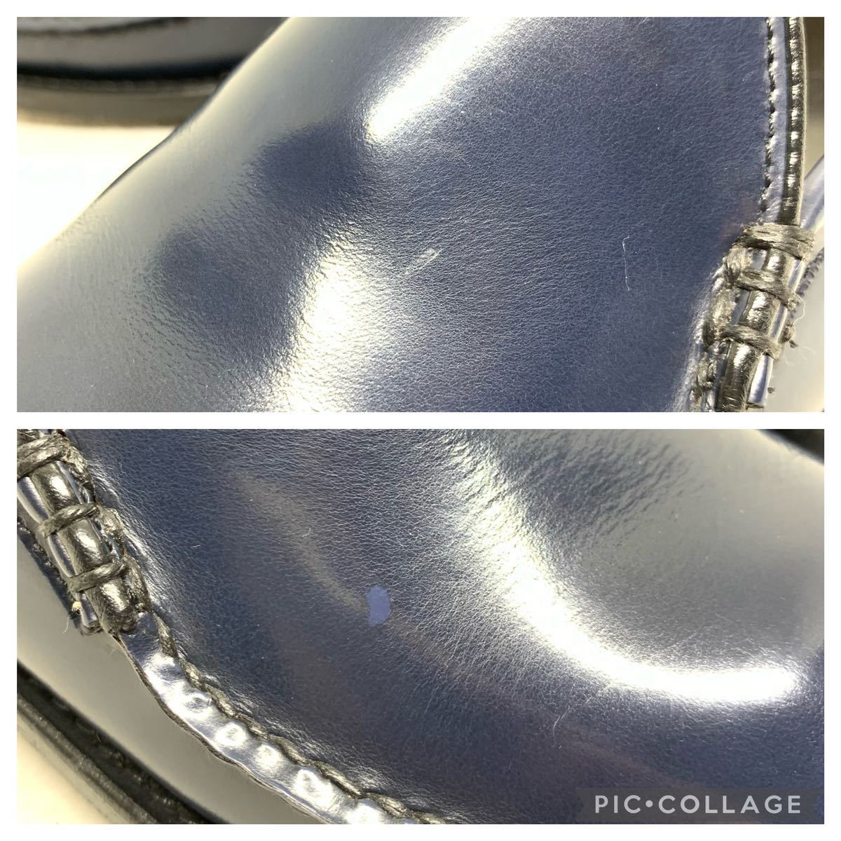 REGAL リーガル 15DR コブラヴァンプ ローファー 25㎝ ネイビー メンズ