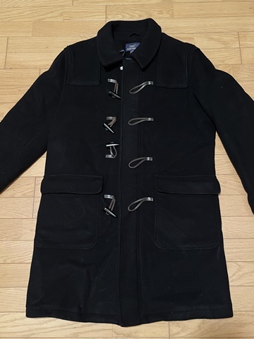 美品◆ブルックスブラザーズ ダッフルコート ロング M 黒 ブルックスブラザーズ BROOKS BROTHERS 346 ダッフルコート 黒