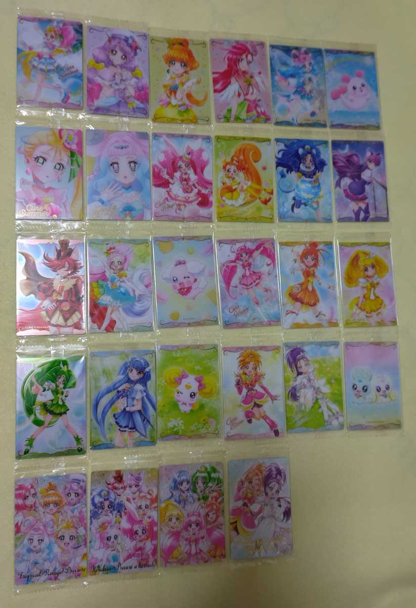 プリキュア ウエハース3 カード 全28種 コンプセット