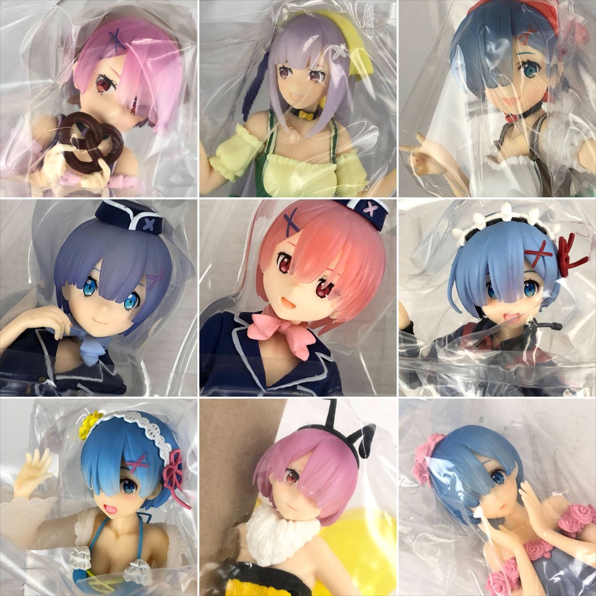 リゼロ フィギュア19体まとめ売り♪ 04y6196)【フィギュア】Re:ゼロ