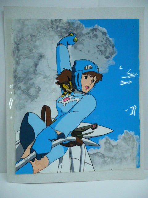 風の谷のナウシカ①/おそらくは複製セル/横約23cm×縦約26.5