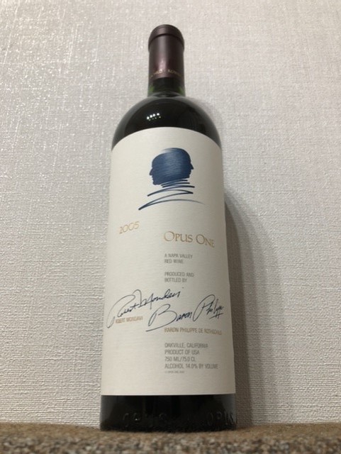 【未開栓】OPUS ONE オーパスワン 2005年_1
