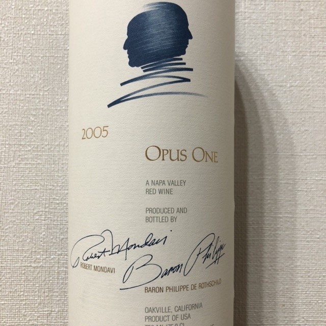 【未開栓】OPUS ONE オーパスワン 2005年_4