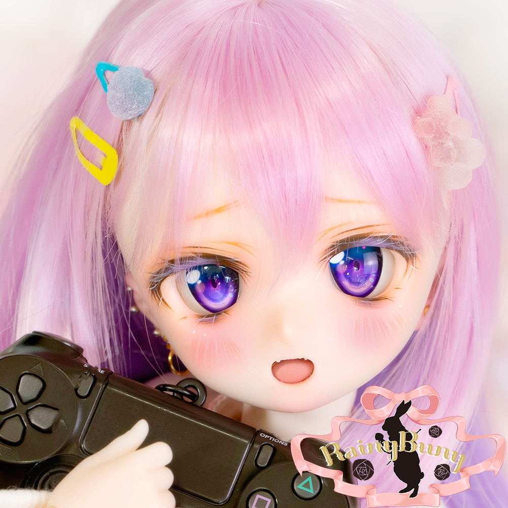 DDH-01 - カスタムヘッド 竪琴屋 セミホワイト肌 難ありセミホワイト肌
