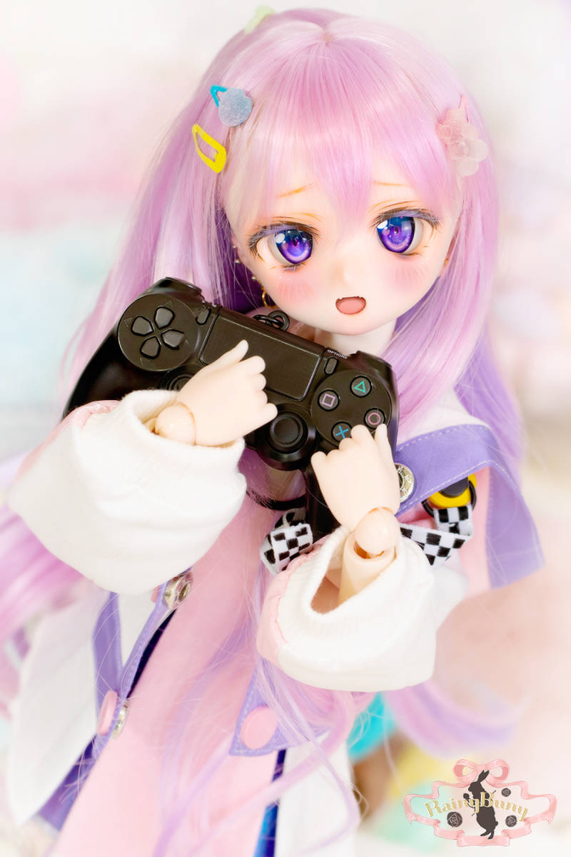 DDH-01 - カスタムヘッド 竪琴屋 セミホワイト肌 難ありセミホワイト肌