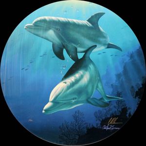 ラッセン【フレンズ】 ミクスドメディア 証明書有り ラッセン【フレンズ】 ミクスドメディア 証明書有り クリスチャン