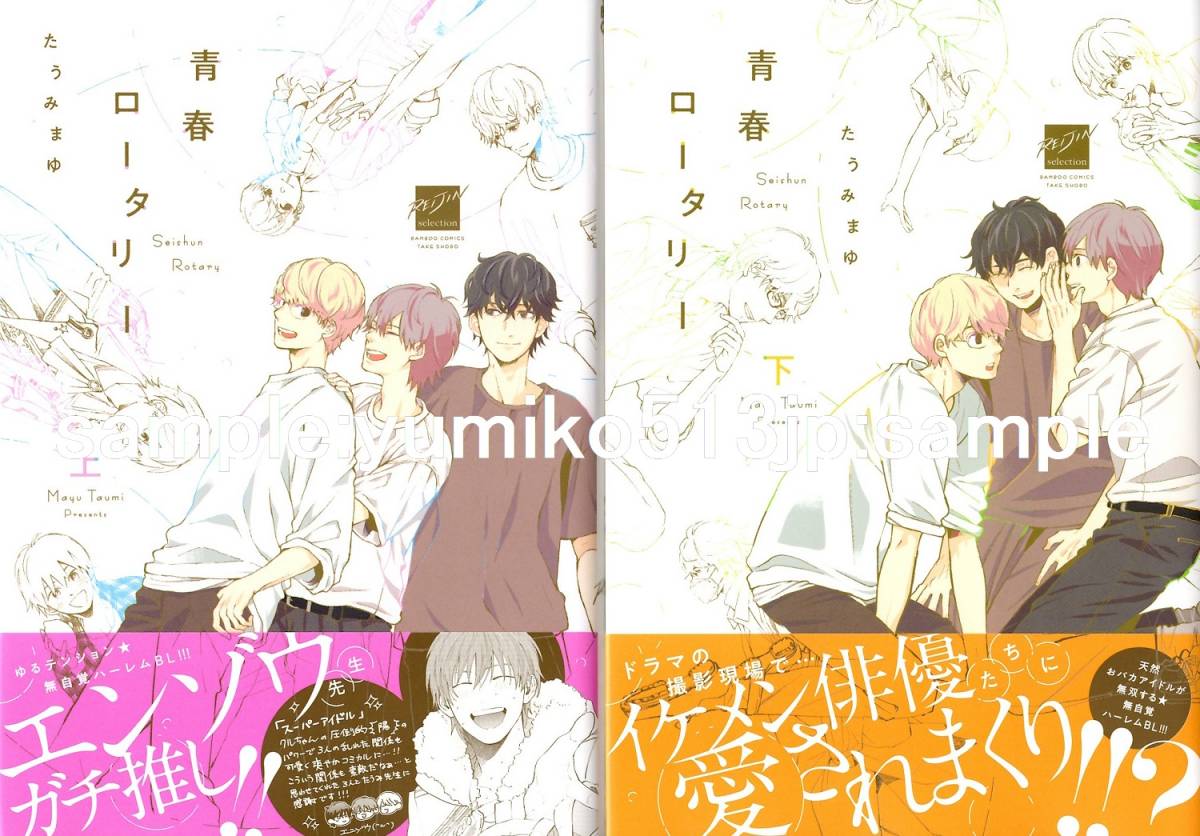 1月新刊 青春ロータリー 上下巻セット たうみまゆ アニメイト特典リーフレット付 送料112円 上下 上 下 一部 難あり ボーイズラブ 売買されたオークション情報 Yahooの商品情報をアーカイブ公開 オークファン Aucfan Com