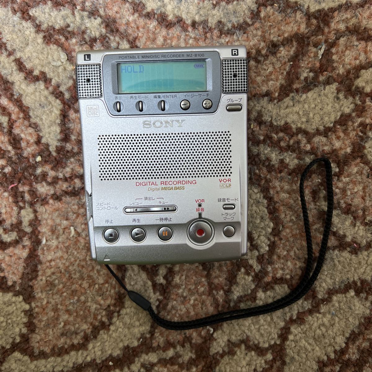 SONY MDウォークマン MZ-R30 箱・取説付 動作品 ディスクレコーダー