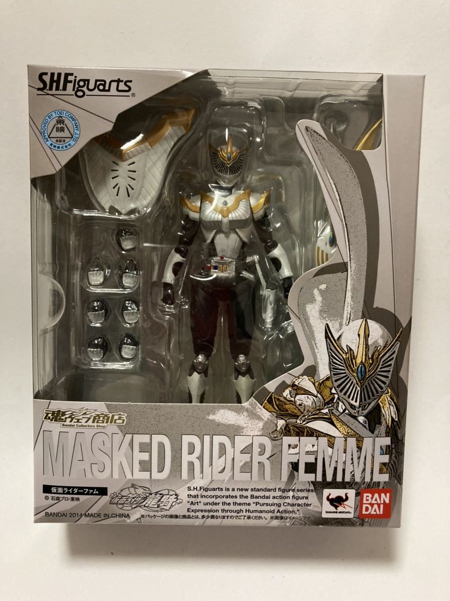 【人気セール，定番人気】 開封 品 S.H.フィギュアーツ 仮面ライダーファム(仮面ライダー龍騎)｜売買されたオークション情報、yahooの商品情報をアーカイブ公開 - オークファン 仮面ライダー龍騎