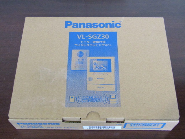 【正規品，高品質】 Panasonic パナソニック モニター壁掛け式 ワイヤレステレビドアホン/VL-SGZ30/ 品(インターホン、ドアホン)｜売買されたオークション情報、yahooの商品情報をアーカイブ公開 - オークファン インターホン、ドアホン