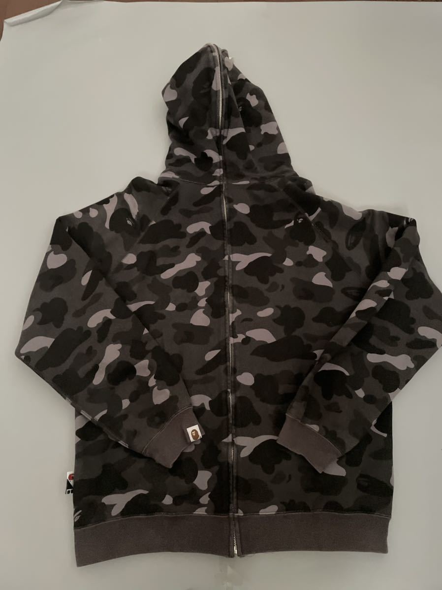 A BATHING APEドッキングパーカー赤ピンクカモ A BATHING APE