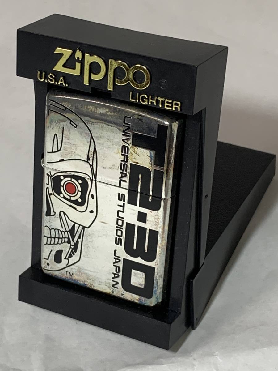 Zippo オイルライター ジッポ シルバー ユニバーサルスタジオジャパン ターミネーター２ ３d タバコグッズ 小物 ケース付 ジッポライター その他 売買されたオークション情報 Yahooの商品情報をアーカイブ公開 オークファン Aucfan Com
