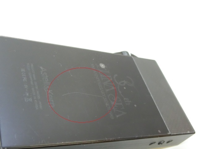 【動作確認済】 LUNA SEA 30th ANNIVERSARY Astell&Kern ハイレゾポータブルオーディオプレーヤー AK-SA700-LS30AE ［3-7］No.1087 LUNA SEA 30th HOT SEAの結成30周年を記念したコラボモデル &frasl;