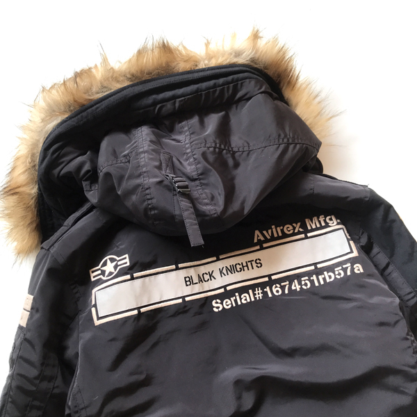 AVIREX N3B BLACK KNIGHTS ブラックナイツ アヴィレックス AVIREX - N