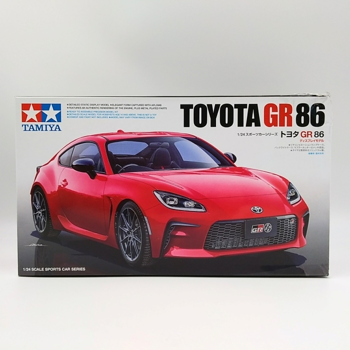 タミヤ 1/24 トヨタ GR 86 プラモデル 未組立 1/24 スポーツカー 