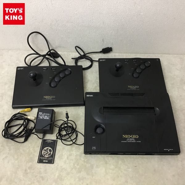 NEO GEO ネオジオ MAX330 MEGA 本体+コントローラー 元箱付 【公式通販】