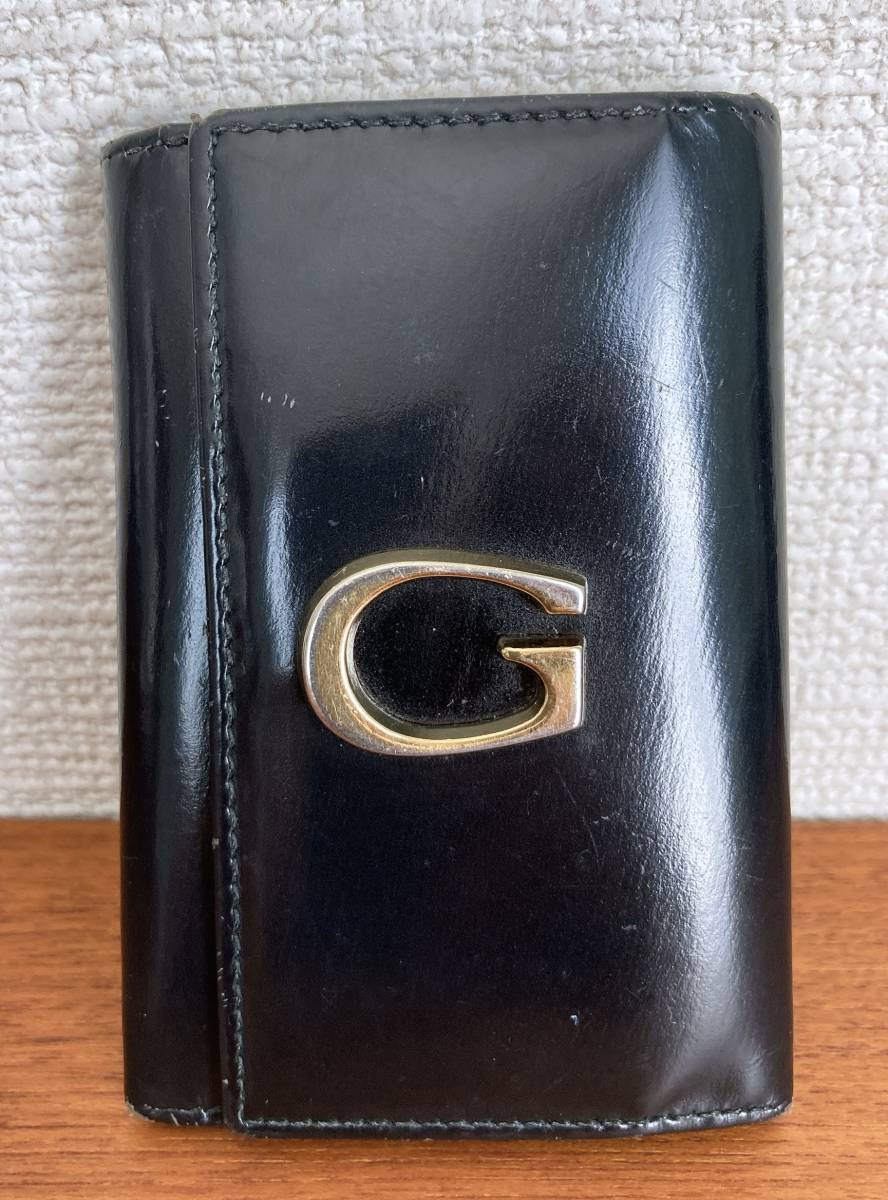 GUCCI キーケース　エナメル 本物】直営店☆高島屋購入☆グッチ☆GUCCI☆キーケース☆キーホルダー