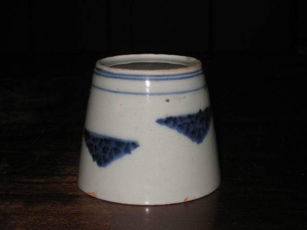 古伊万里珍品 若葉文 蕎麦猪口 江戸中期 小傷 古伊万里 | 蕎麦猪口