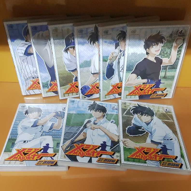 野球アニメ メジャー Major シーズン１ ６全話 Dvd54巻 特別編３巻セット Cruzenunes Com Br