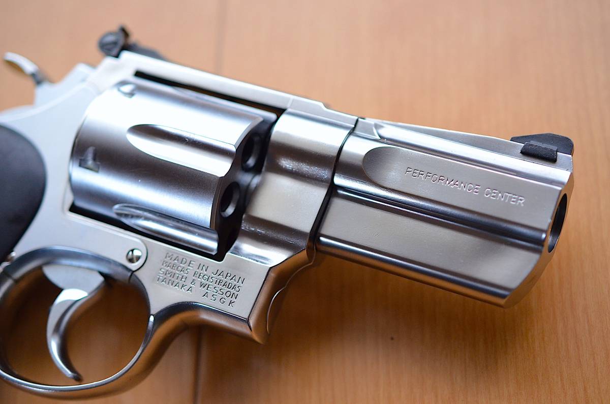 タナカ　S&W M629 実物　パフォーマンスセンター　ケース タナカ S&W M629 PC パフォーマンスセンター 3インチ フラットサイド