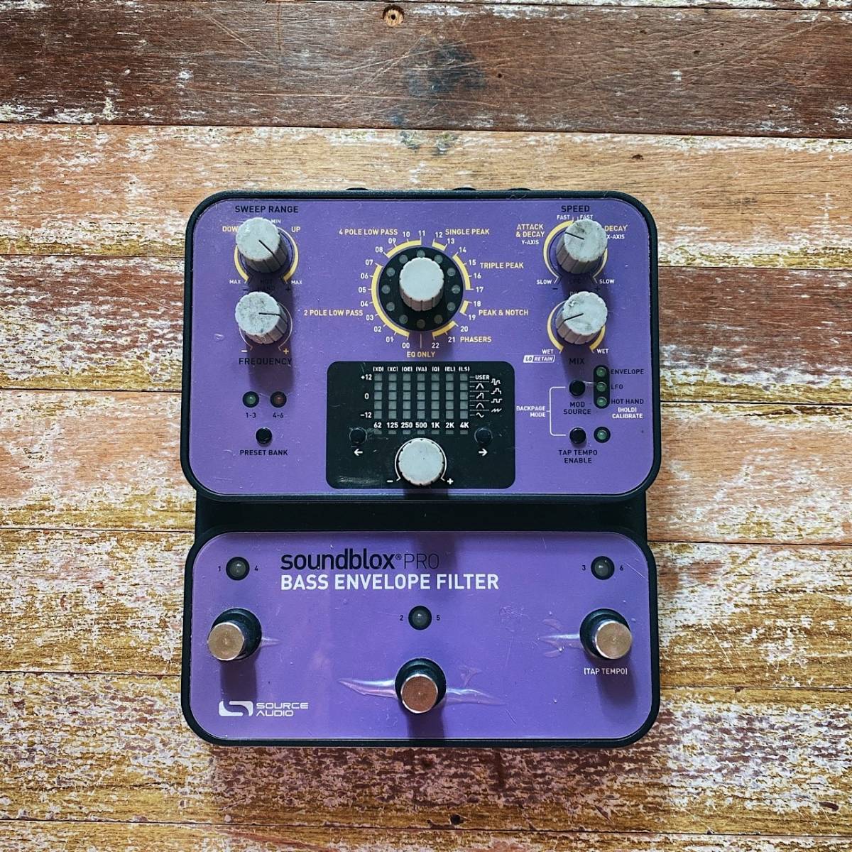 SA143 Bass Envelope Filter Source Audio AUDIO SOURCE Soundblox 
