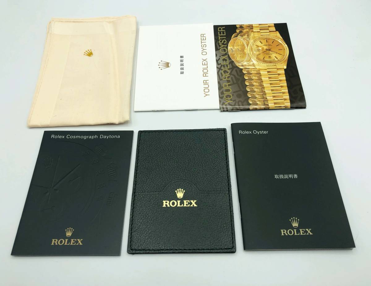 ROLEX】ロレックス 空箱 説明書 他 76.00.71 オイスター デイトナ 箱 