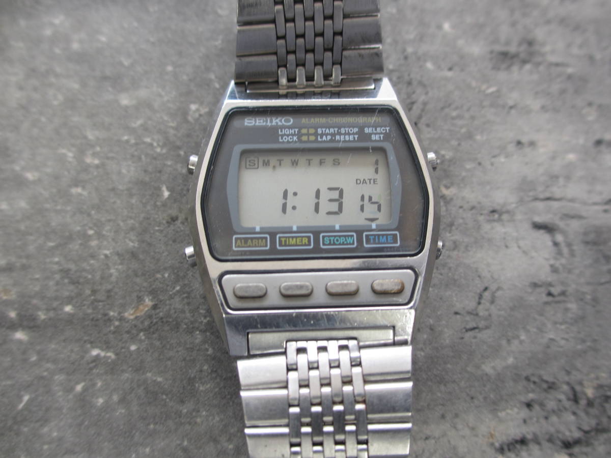 SEIKO/セイコー/アラーム クロノグラフ デジタル 腕時計/A547-5030 