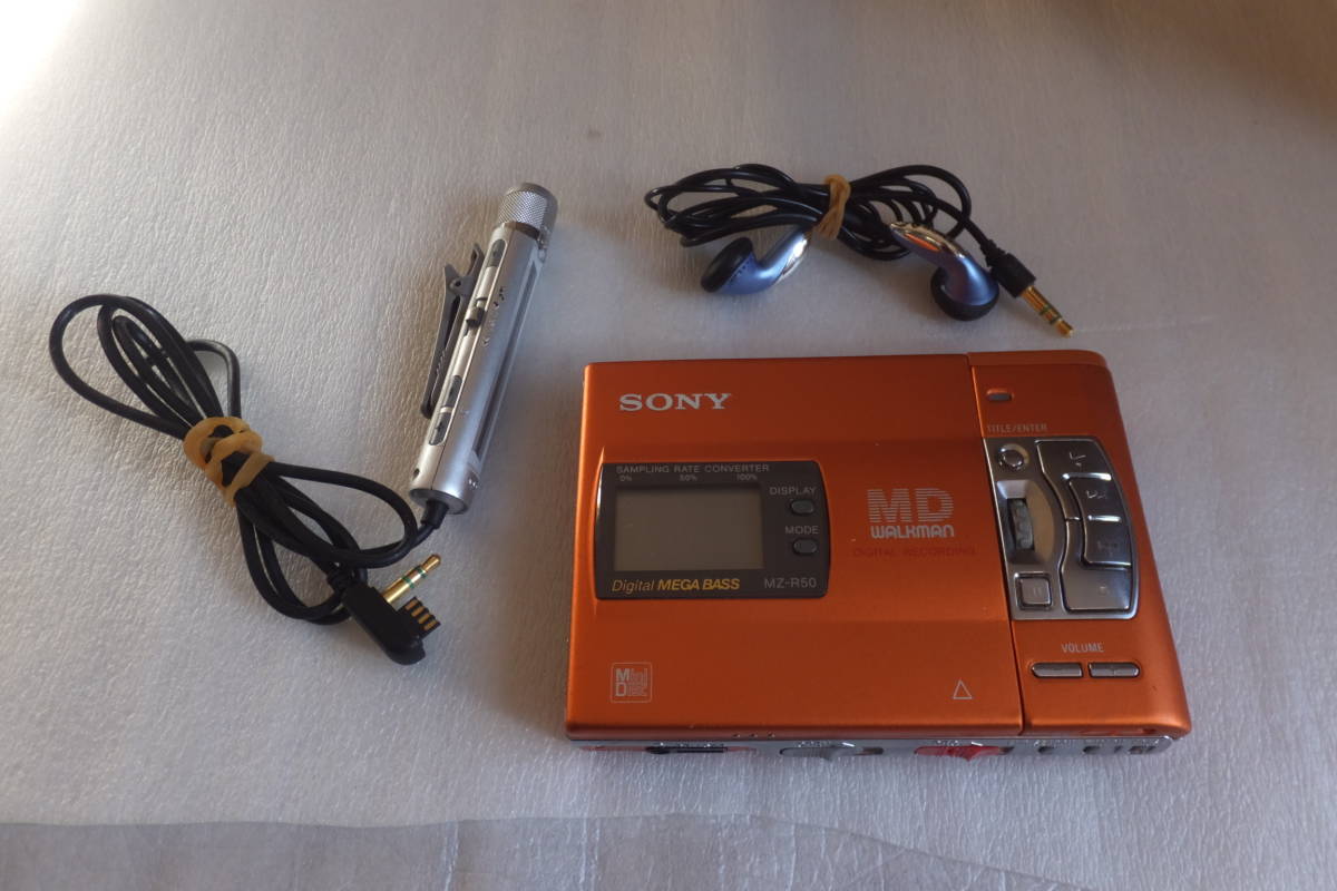 MZ-R50 SONY ジャンク扱い ジャンク品 MZ-R50（全体的に反応鈍め） MZ-