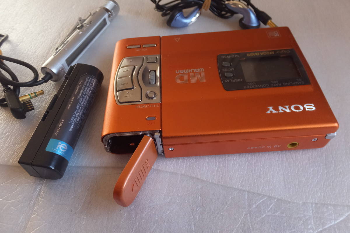 MZ-R50 SONY ジャンク扱い ジャンク品 MZ-R50（全体的に反応鈍め） MZ-