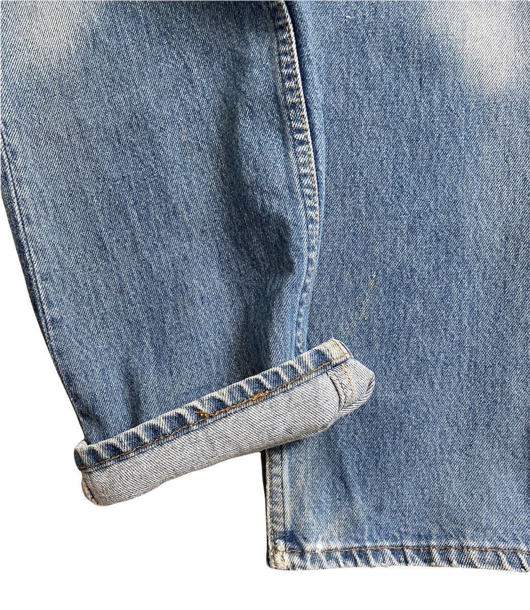 【ゴールデンサイズ】90s Levi's 501xx USA製W32 LEVI'S 501XX 60S 「ダメージ＆リペア、ゴールデンサイズ、実寸W32 L30