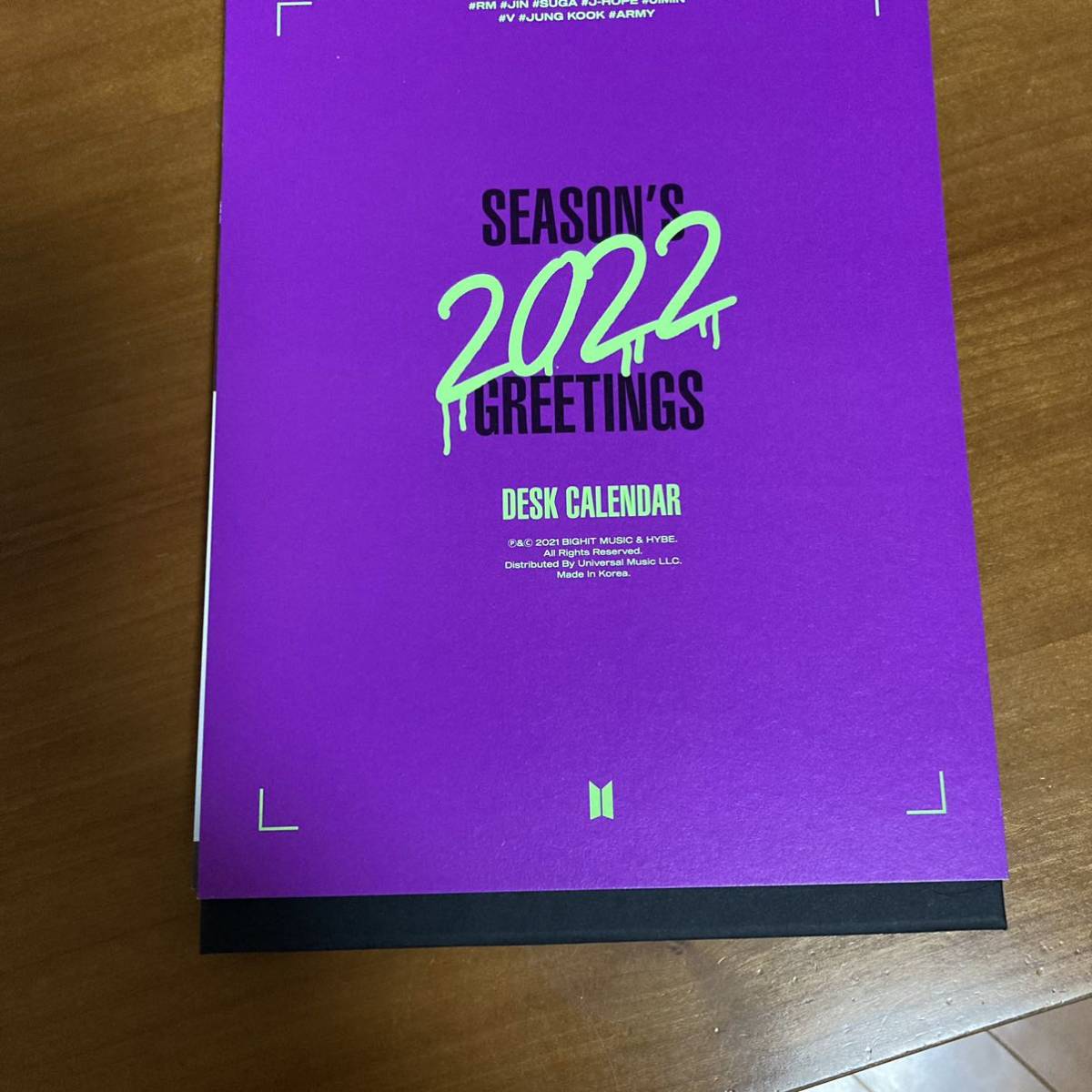 新品 BTS 2022 Season's Greeting シーズン グリーティング シーグリ