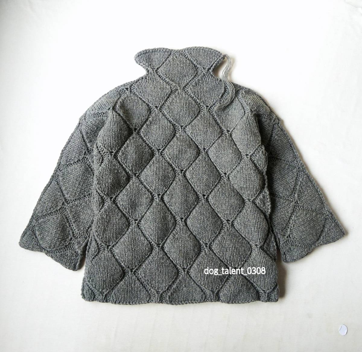 Martin Margiela archive aw 1999 Aran sweater by MISS DEANNA 