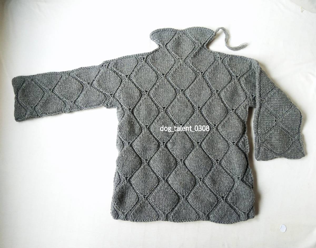 Martin Margiela archive aw 1999 Aran sweater by MISS DEANNA 