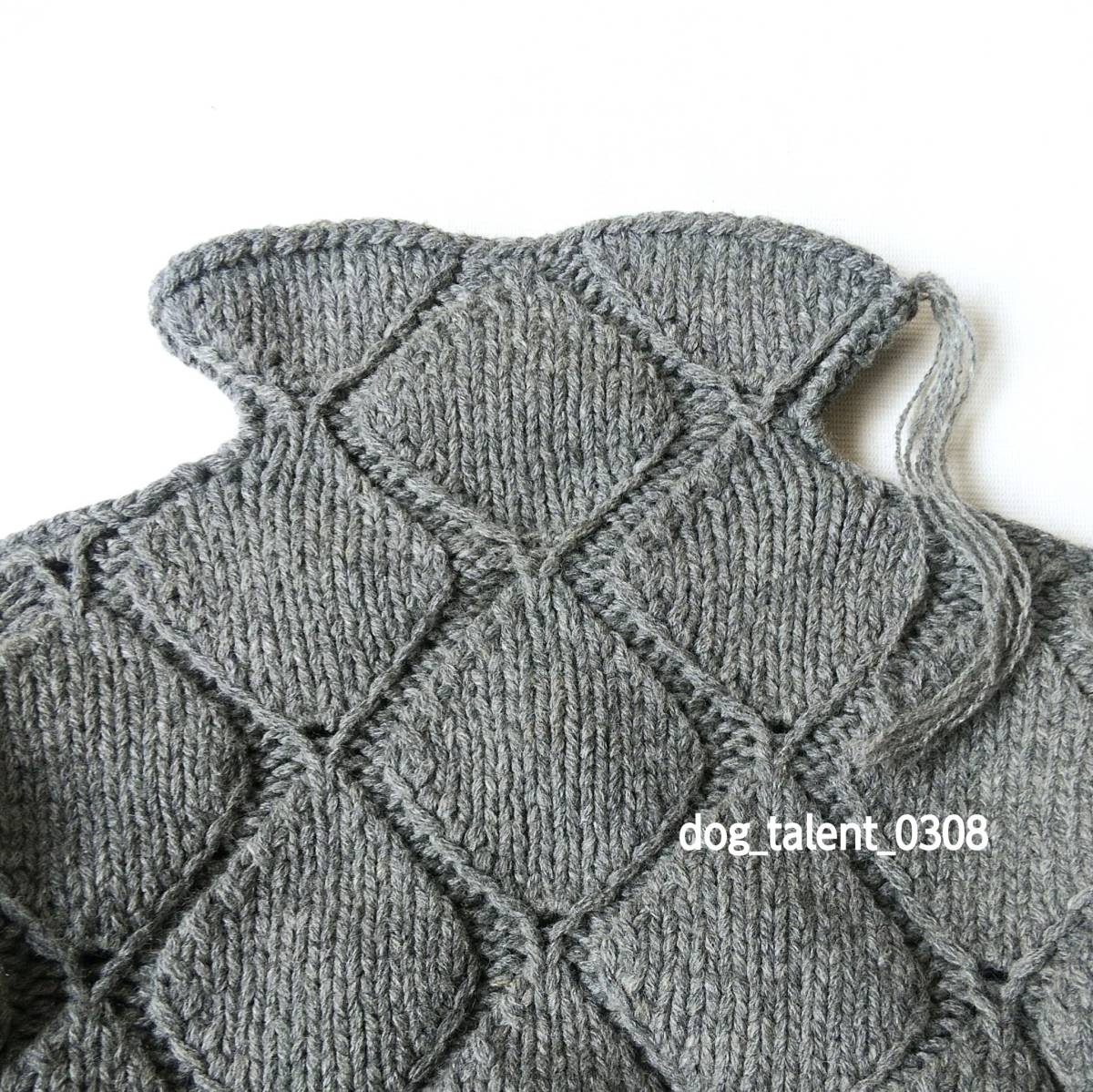 Martin Margiela archive aw 1999 Aran sweater by MISS DEANNA 