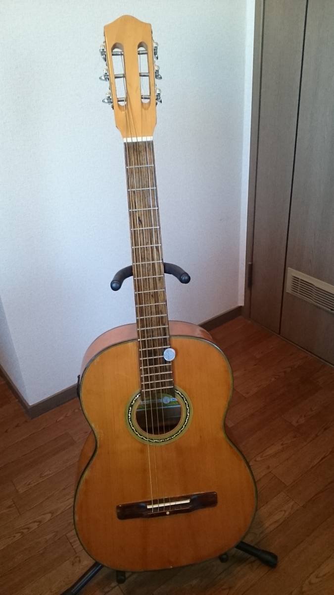 Miyata guitar No.46 アコースティックギター 80年前の物 エレアコ仕様