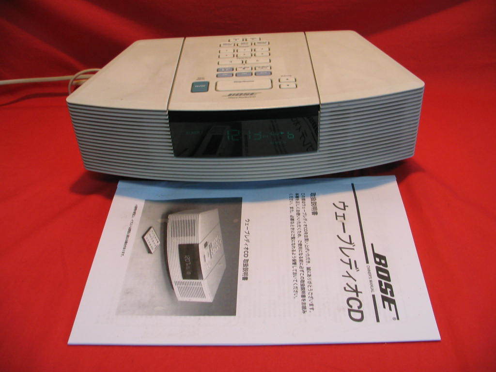 BOSE Wave Radio/CD ボーズラジオCD.正常動作品.保証有り。 修理挑戦