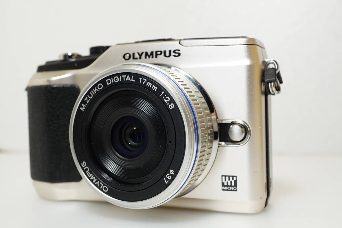 OLYMPUS PEN E-PL2 オリンパス デジタル一眼カメラ 17mm F2.8 レンズ 