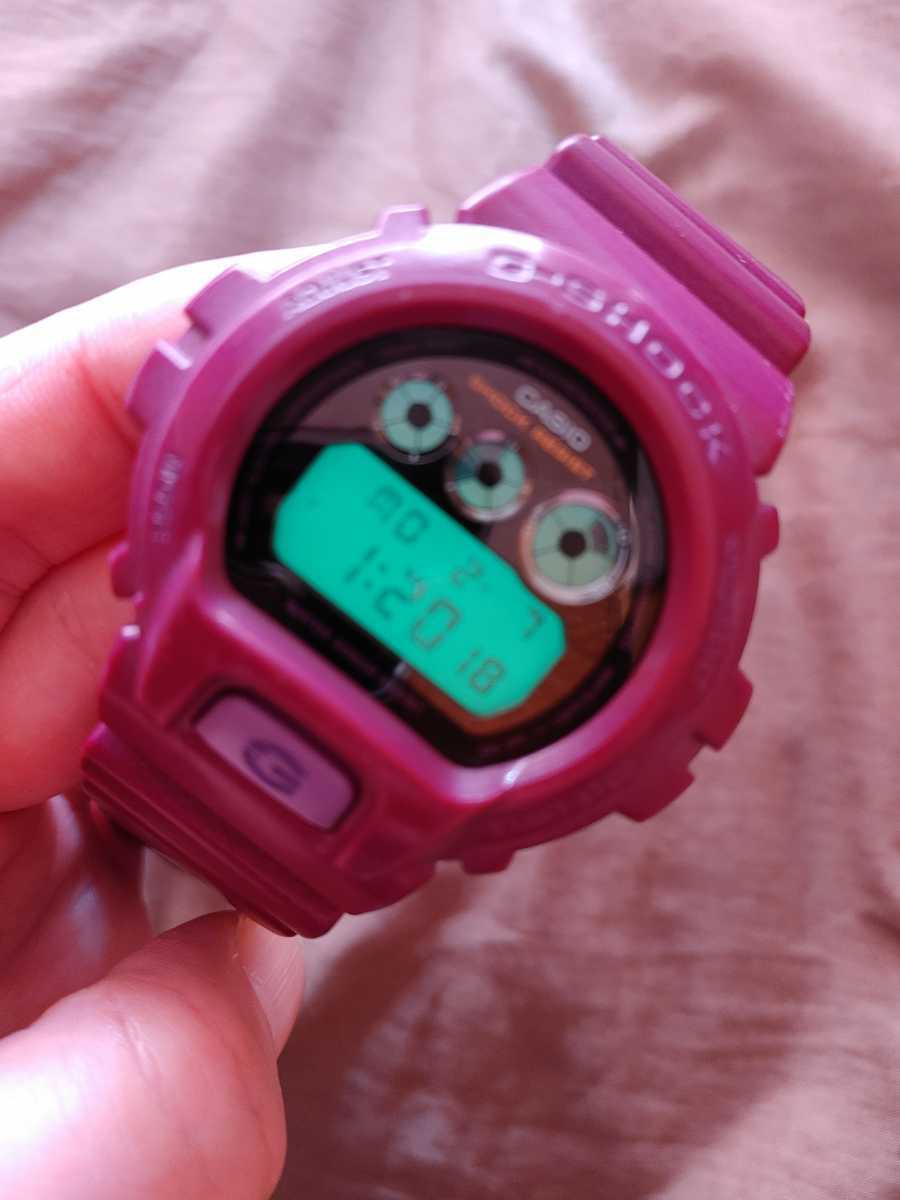 CASIO G-SHOCK 3230 DW 6900 NB 人気定番モデル パープル シルバー 