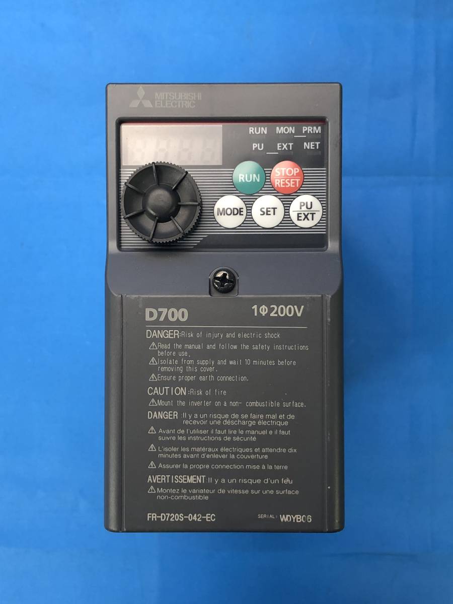 新作，限定SALE CK8645 MITSUBISHI 三菱 FR-D720S-042-EC FR-D720S-0.75K FREQROL-E700 インバータ 品(電材、配電用品)｜売買されたオークション情報、yahooの商品情報をアーカイブ公開 - オークファン その他